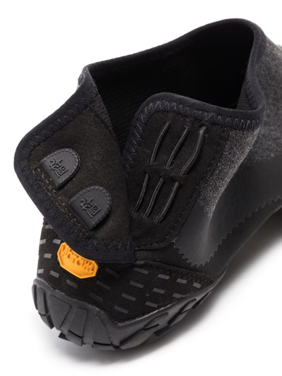 Shop Suicoke Nin-lo Five-toe Sneakers In Black