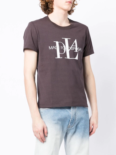Shop Doublet Graphic-print Short-sleeved T-shirt In Grey