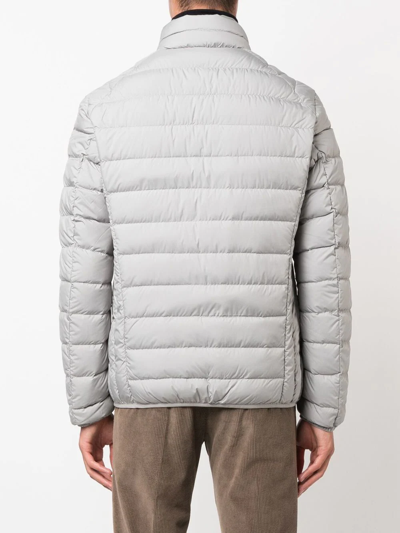 Shop Parajumpers Ugo Feather-down Padded Jacket In Grau