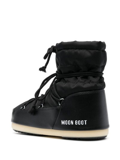 Shop Moon Boot Light Low Snow Boots In Schwarz