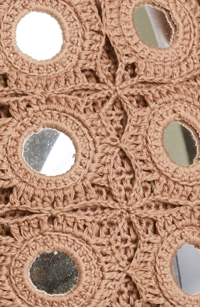 Shop Wales Bonner Marimba Cotton Crochet Tank In Camel