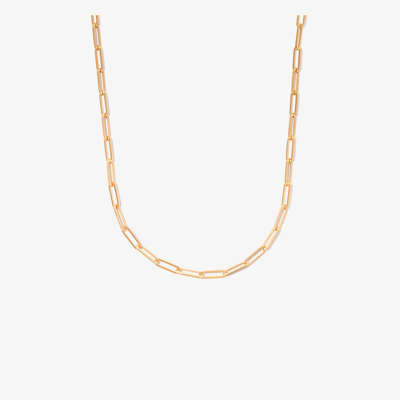 Shop Otiumberg Gold Vermeil Love Link Necklace