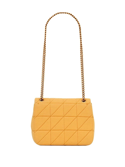 Saint Laurent Jamie Small Shoulder Bag In Yellow