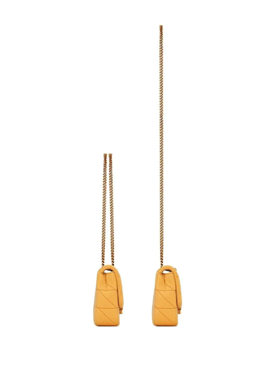 Saint Laurent Jamie Small Shoulder Bag In Yellow