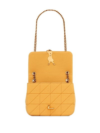 Saint Laurent Jamie Small Shoulder Bag In Yellow