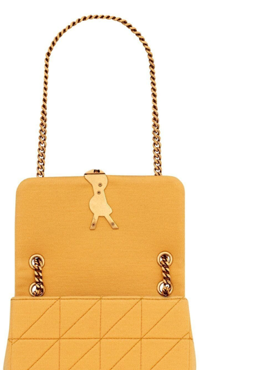 Saint Laurent Jamie Small Shoulder Bag In Yellow
