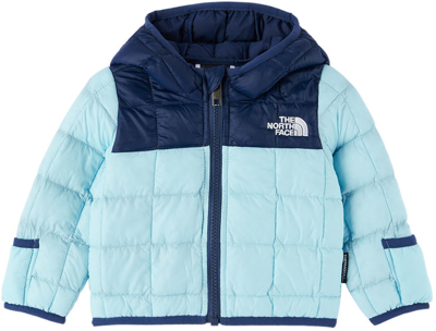 Baby blue clearance north face jacket