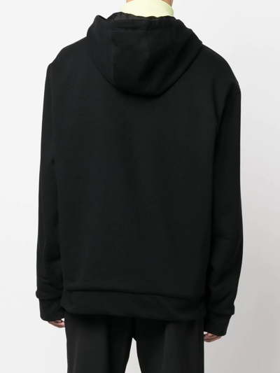 Shop Prada Reversible Hooded Jacket In Black