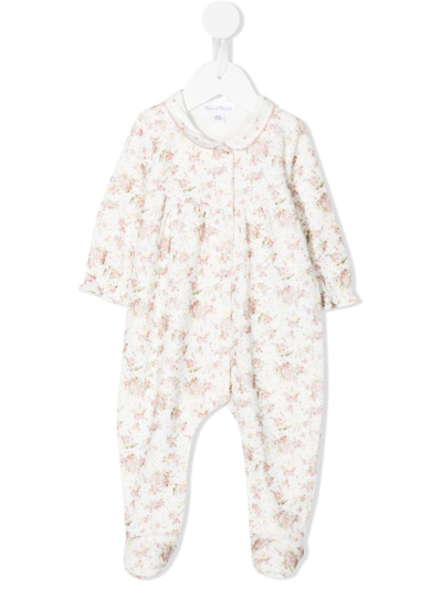 Tartine Et Chocolat Floral-print Cotton Pyjamas In Pink