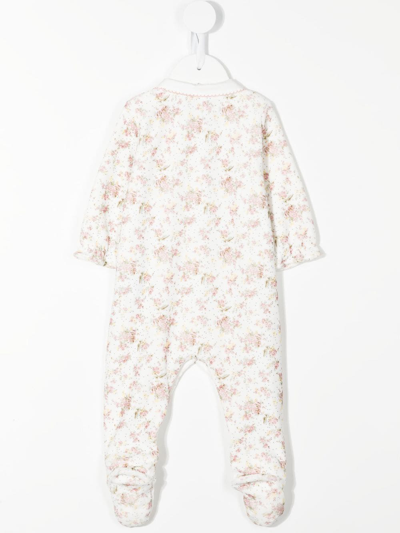 Tartine Et Chocolat Floral-print Cotton Pyjamas In Pink