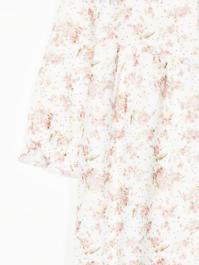 Shop Tartine Et Chocolat Floral-print Cotton Pyjamas In Pink