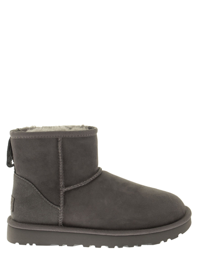 Shop Ugg Mini Classic Ii - Boots In Grey