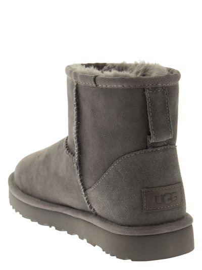 Shop Ugg Mini Classic Ii - Boots In Grey