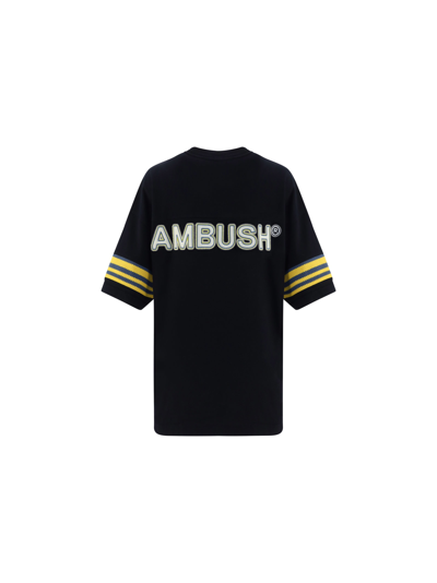 Shop Ambush T-shirt In Black Cloud