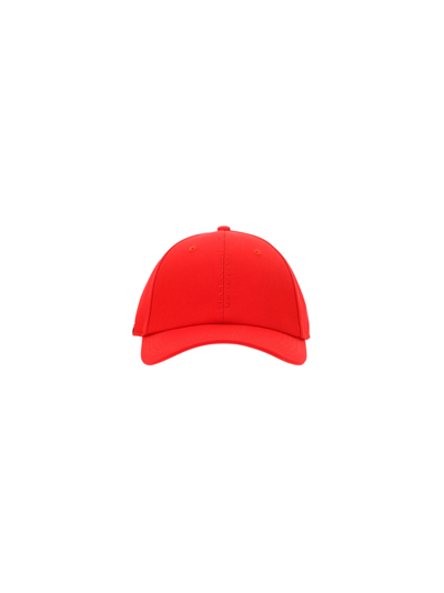 Shop Moncler Baseball Cap In Red