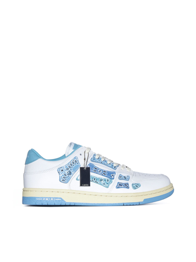 Shop Amiri Sneakers In White Blue