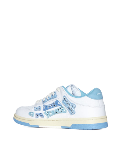 Shop Amiri Sneakers In White Blue