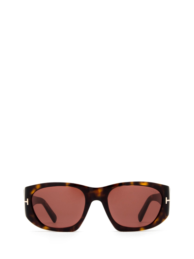 Shop Tom Ford Ft0987 Dark Havana Sunglasses