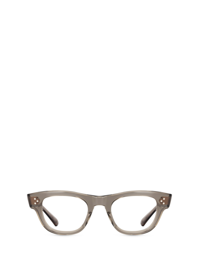 Shop Mr Leight Waimea C Grey Crystal-12k Grey Gold Glasses