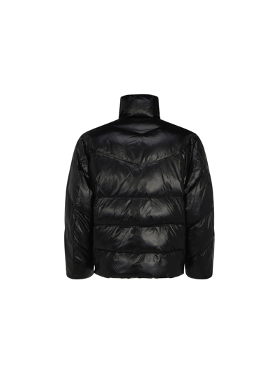 Shop Neil Barrett Jacket In Greys/black