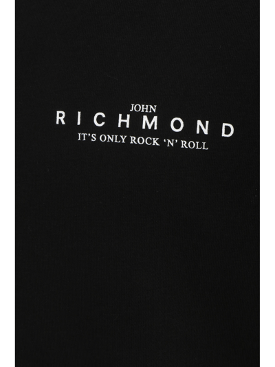 Shop John Richmond Colin Sweatshirt In Black/wht