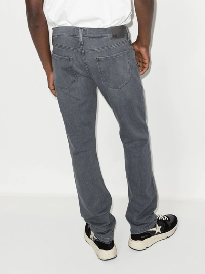 Shop Paige Hoffman Federal Slim-fit Jeans In Grey