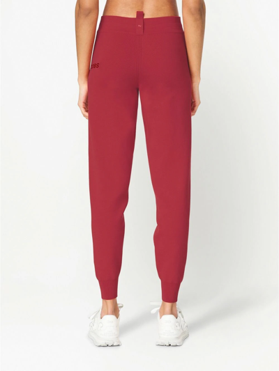 Shop Marc Jacobs The Sweatpants Knitted Track Pants In Red
