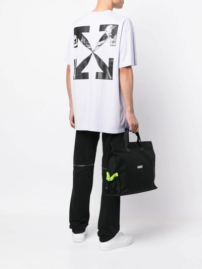 Off-white Caravaggio Arrow Short-sleeve T-shirt In White