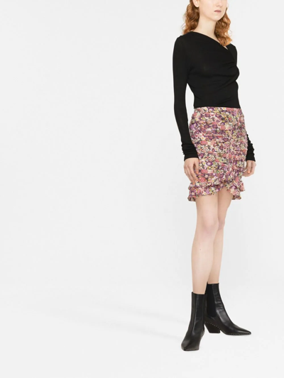 Isabel Marant Étoile Jeneth Knitted Top In Black