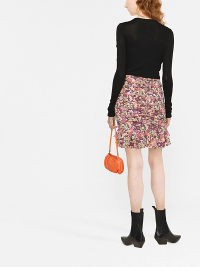 Isabel Marant Étoile Jeneth Knitted Top In Black