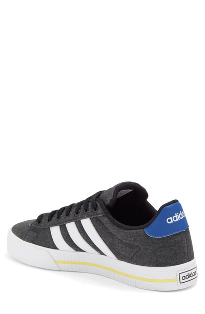 Shop Adidas Originals Daily 3.0 Sneaker In Core Black / White / Blue