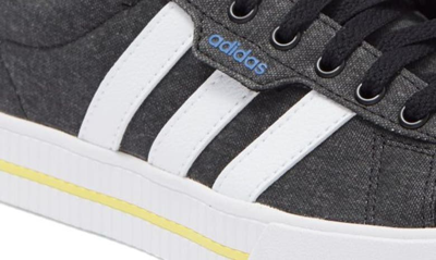 Shop Adidas Originals Daily 3.0 Sneaker In Core Black / White / Blue