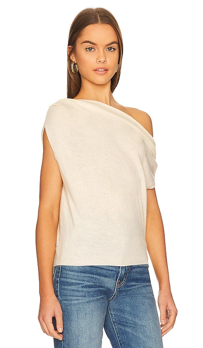 Shop Astr Devin Top In Cream