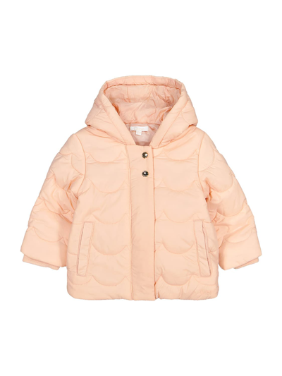 Shop Chloé Kids Jacket For Girls In Pink