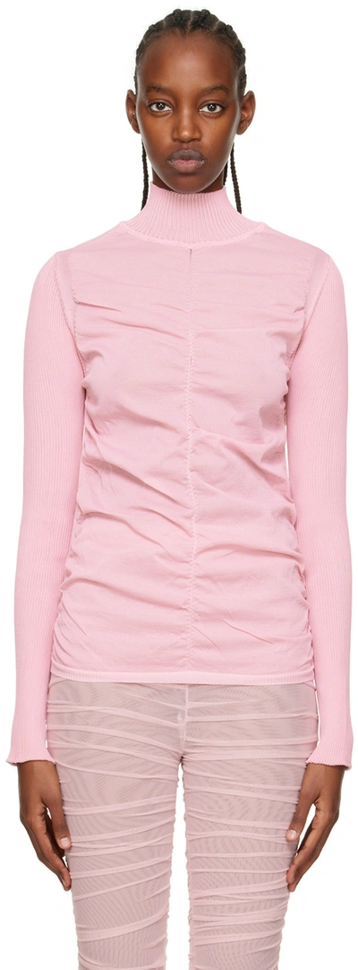 Renaissance Renaissance Pink Tara Turtleneck In 0227 Pink