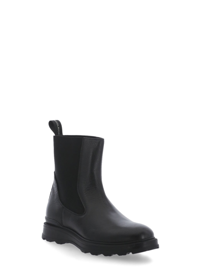 Shop Woolrich Chelsea Boots In Boxland Black