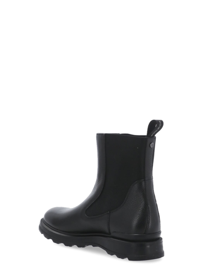 Shop Woolrich Chelsea Boots In Boxland Black