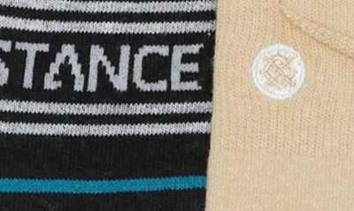 Stance Basic No-show Socks In Cream