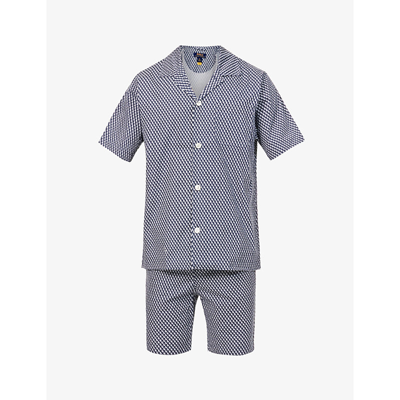 Polo Ralph Lauren Brand-pattern Regular-fit Cotton Pyjama Set In Player  Micro Tile | ModeSens