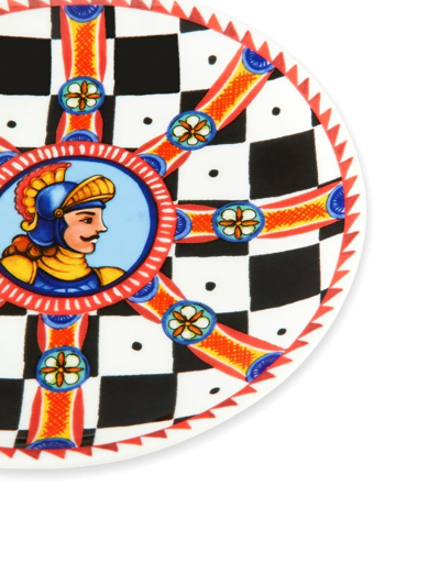 Dolce & Gabbana Porcelain Dessert Plates (set Of 2) In White