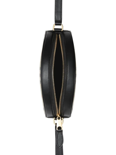 Burberry Women Printed E-canvas Louise Crossbody Bag In Neutrals