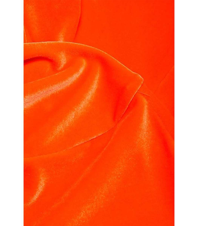 Shop Victoria Beckham Polo Neck Sweater In Orange
