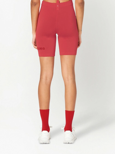 Shop Marc Jacobs The Sport Cycling Shorts In Red