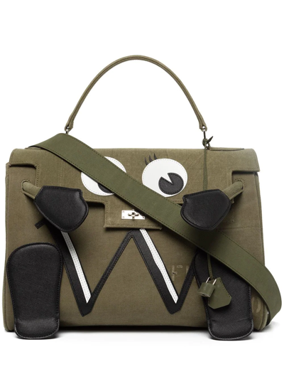 Shop Readymade X Dr. Woo Doll Tote Bag In Green