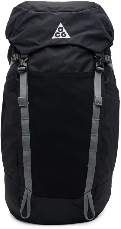 Shop Nike Black Acg 36 Backpack In Black/smoke Grey/sum