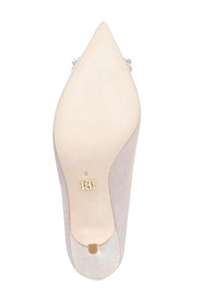 Shop Badgley Mischka Devi Pointed Toe Pump In Aurora Pink