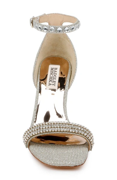 Badgley Mischka Women's Marina Heeled Sandal - Embellished Dress Sandals