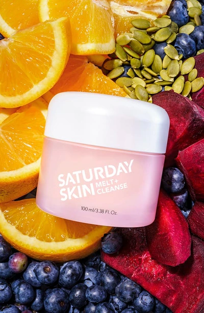 Saturday Skin Melt+cleanse Makeup Melting Balm