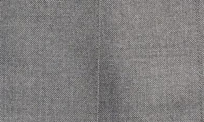 Shop Thom Browne Drop Back Pleated Wool Blend Skirt In Medium Grey