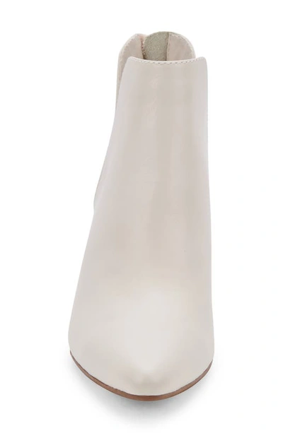 Blondo Tanner Waterproof Split Shaft Bootie In Bone Leather